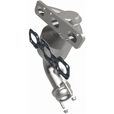 Front OEM Grade Federal / EPA Compliant Direct-Fit Manifold Catalytic Converter image 4