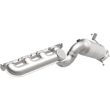 Left 2007-2011 Audi A6 Quattro 4.2L | 2007-2008 Audi A8 Quattro 4.2L OEM Grade Federal / EPA Compliant Direct-Fit Manifold Catalytic Converter image 1