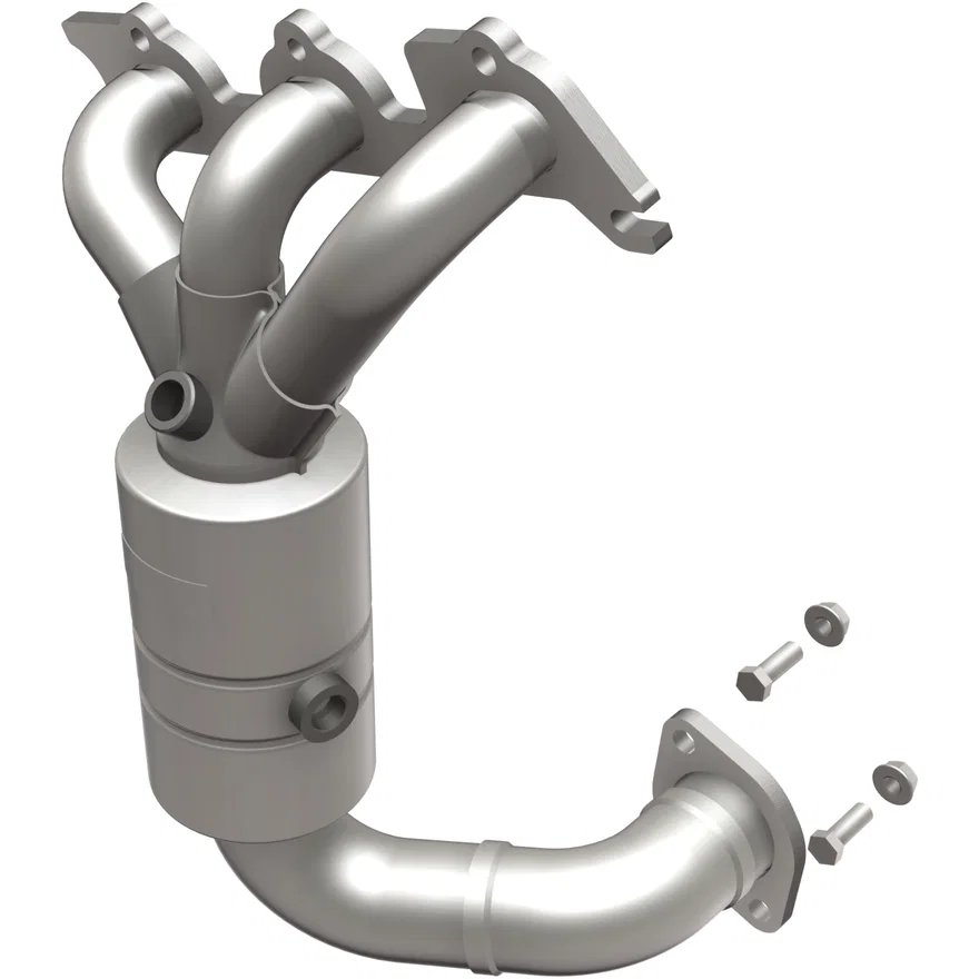Front 2007-2009 Chrysler Sebring 2.7L | 2008-2009 Dodge Avenger 2.7L OEM Grade Federal / EPA Compliant Direct-Fit Manifold Catalytic Converter