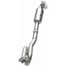 Left 2012-2017 Jeep Wrangler 3.6L California Grade CARB Compliant Direct-Fit Catalytic Converter image 2