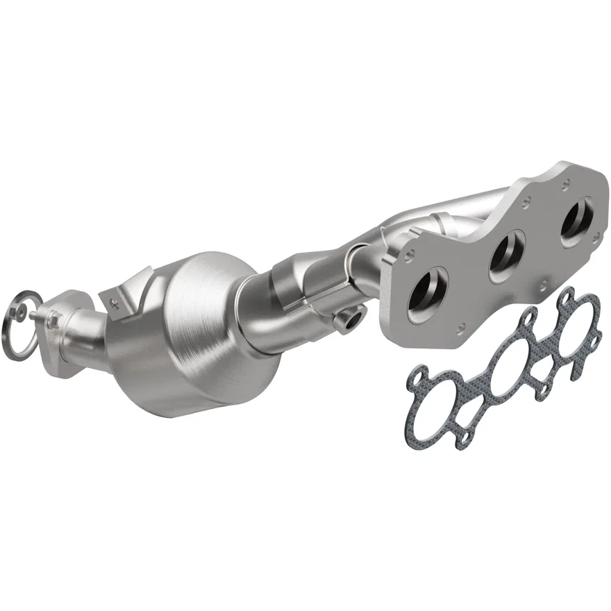 Rear 2006-2012 Toyota RAV4 3.5L California Grade CARB Compliant Direct-Fit Manifold Catalytic Converter