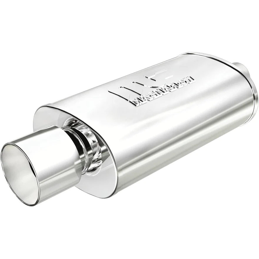 Street 5 X 8in. Oval Straight-Through Performance Exhaust Muffler