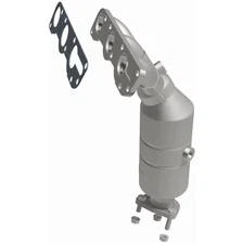 Front Left 2004-2005 Suzuki Verona 2.5L California Grade CARB Compliant Direct-Fit Manifold Catalytic Converter image 4