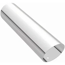 3in. Round Polished Exhaust Tip image 2