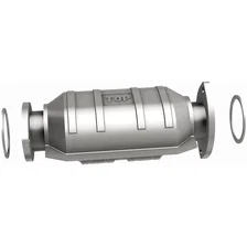 Rear 1996-1997 Lexus LX450 4.5L | 1995-1997 Toyota Land Cruiser 4.5L California Grade CARB Compliant Direct-Fit Catalytic Converter image 4