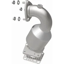 Front 2007-2008 Saab 9-3 2.0L California Grade CARB Compliant Direct-Fit Catalytic Converter image 3