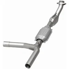Right 1997-1999 Ford E-150 Econoline 4.6L | 1997-1999 Ford E-150 Econoline Club Wagon 4.6L California Grade CARB Compliant Direct-Fit Catalytic Converter image 3