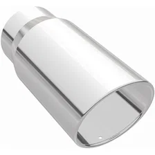 6in. Round Polished Exhaust Tip image 2