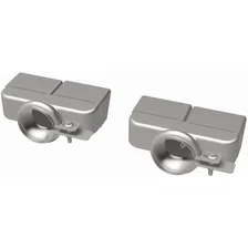 2.5 X 7.75in. Rectangle Polished Exhaust Tip image 3