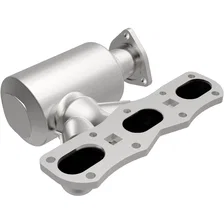 Right 2000-2004 Porsche Boxster 2.7L | 2000-2004 Porsche Boxster 3.2L OEM Grade Federal / EPA Compliant Direct-Fit Manifold Catalytic Converter image 1