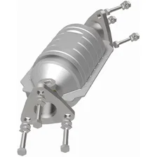 Front Left 1999-2003 Nissan Frontier 3.3L | 2000-2004 Nissan Xterra 3.3L California Grade CARB Compliant Direct-Fit Catalytic Converter image 3