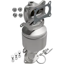 Front California Grade CARB Compliant Direct-Fit Manifold Catalytic Converter image 1