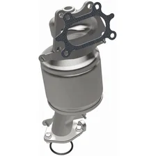 Rear HM Grade Federal / EPA Compliant Direct-Fit Manifold Catalytic Converter image 2