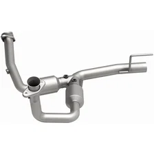 Front 1999-2001 Jeep Grand Cherokee 4.7L California Grade CARB Compliant Direct-Fit Catalytic Converter image 4