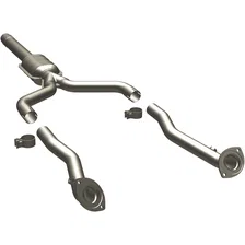 Rear 1996-1997 Lexus LS400 4.0L California Grade CARB Compliant Direct-Fit Catalytic Converter image 1