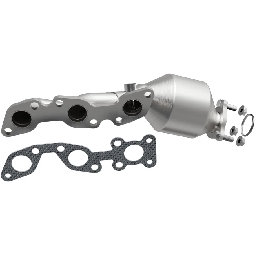 Right 2002-2004 Nissan Frontier 3.3L | 2002-2004 Nissan Xterra 3.3L OEM Grade Federal / EPA Compliant Direct-Fit Manifold Catalytic Converter
