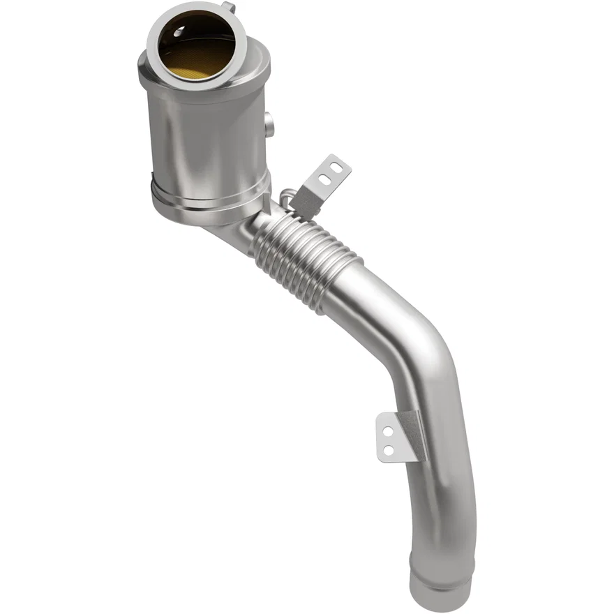Left OEM Grade Federal / EPA Compliant Direct-Fit Catalytic Converter for BMW