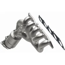 Front 1995-1998 Acura TL 2.5L California Grade CARB Compliant Direct-Fit Manifold Catalytic Converter image 2