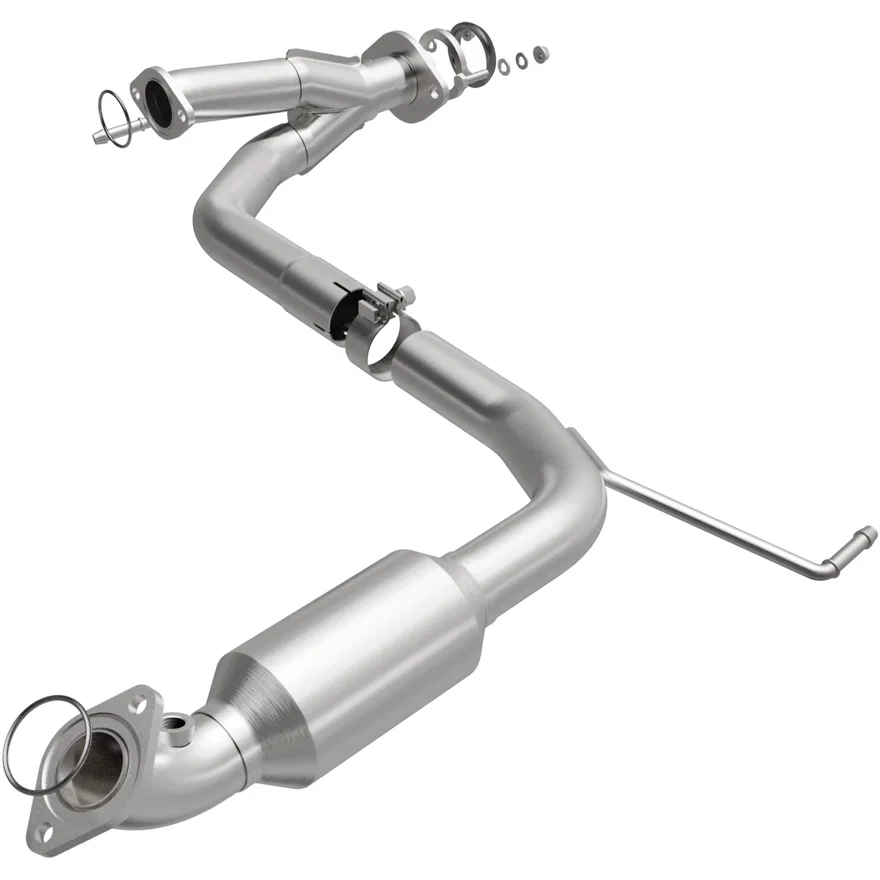 Left 2012-2015 Toyota Tacoma 4.0L California Grade CARB Compliant Direct-Fit Catalytic Converter