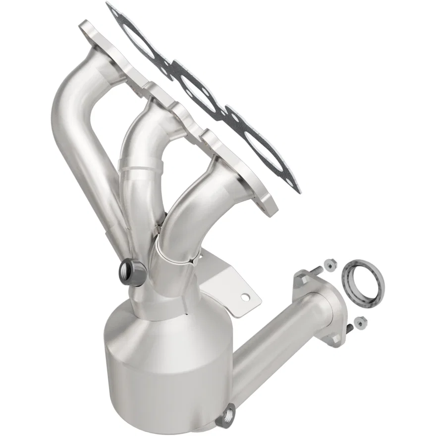 Front OEM Grade Federal / EPA Compliant Direct-Fit Manifold Catalytic Converter
