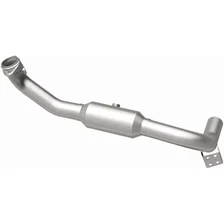 Left 2005-2006 Lincoln Navigator 5.4L California Grade CARB Compliant Direct-Fit Catalytic Converter image 3