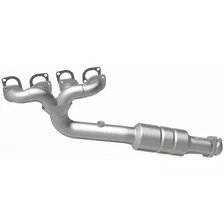 Left 2002-2003 BMW 745i 4.4L | 2002-2003 BMW 745Li 4.4L HM Grade Federal / EPA Compliant Direct-Fit Manifold Catalytic Converter image 3