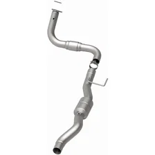 Left 2004-2005 Chevrolet Avalanche 2500 8.1L | 2004-2005 Chevrolet Suburban 2500 8.1L California Grade CARB Compliant Direct-Fit Catalytic Converter image 3