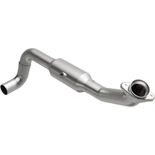 Left 2007-2008 Ford F-150 4.6L California Grade CARB Compliant Direct-Fit Catalytic Converter image 1