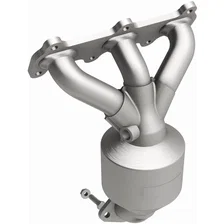 Front 2007-2008 Hyundai Tiburon 2.7L OEM Grade Federal / EPA Compliant Direct-Fit Manifold Catalytic Converter image 2