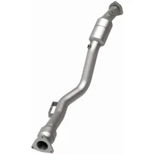 Front Right 2005 Volkswagen Phaeton 4.2L California Grade CARB Compliant Direct-Fit Catalytic Converter image 3