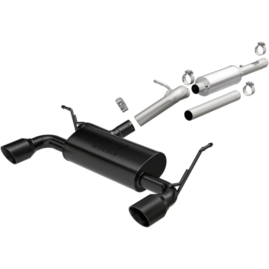 2018 Jeep Wrangler JK 3.6L | 2012-2017 Jeep Wrangler 3.6L Street Series Cat-Back Performance Exhaust System
