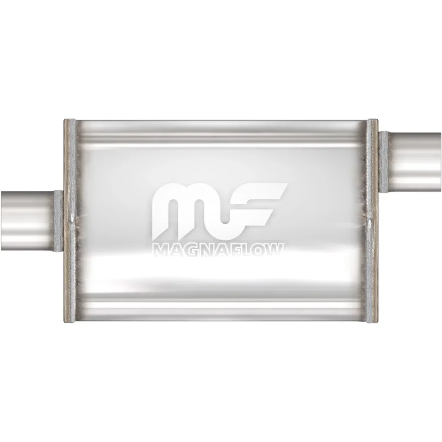 4 X 9in. Oval Straight-Through Performance Exhaust Muffler
