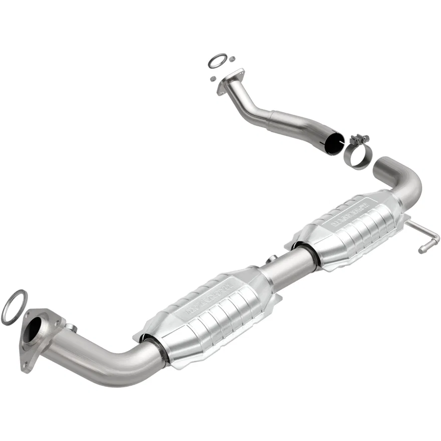 Left OEM Grade Federal / EPA Compliant Direct-Fit Catalytic Converter for Toyota