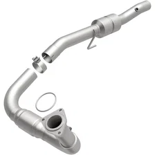 Left 2005-2006 Chevrolet Silverado 2500 HD 6.0L | 2006 GMC Sierra 2500 HD 6.0L California Grade CARB Compliant Direct-Fit Catalytic Converter image 1