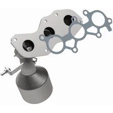 Rear OEM Grade Federal / EPA Compliant Direct-Fit Manifold Catalytic Converter image 2