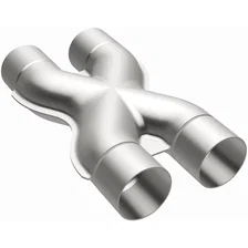 2.5in. Tru-X Crossover Performance Exhaust X-Pipe image 2