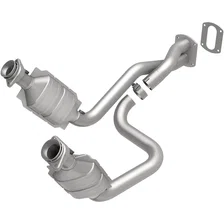 Front OEM Grade Federal / EPA Compliant Direct-Fit Catalytic Converter for Ford image 1
