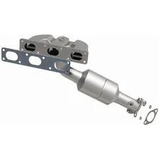 Rear 2004-2005 BMW 525i 2.5L | 2004-2005 BMW 530i 3.0L California Grade CARB Compliant Direct-Fit Manifold Catalytic Converter image 4