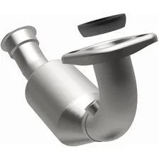 Front Right 2003 Jeep Liberty 3.7L California Grade CARB Compliant Direct-Fit Catalytic Converter image 2