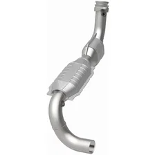 Left 1999-2000 Ford Expedition 4.6L | 1999-2000 Ford F-150 4.6L HM Grade Federal / EPA Compliant Direct-Fit Catalytic Converter image 3