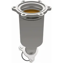 Front 1998-2001 Nissan Altima 2.4L California Grade CARB Compliant Direct-Fit Catalytic Converter image 2