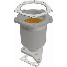 Front HM Grade Federal / EPA Compliant Direct-Fit Catalytic Converter for Mazda image 4