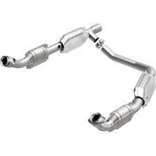 Front HM Grade Federal / EPA Compliant Direct-Fit Catalytic Converter for Ford image 1