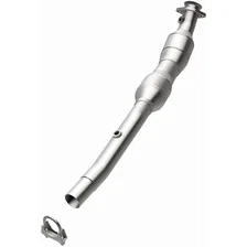 Right 2005 Land Rover Range Rover 4.4L California Grade CARB Compliant Direct-Fit Catalytic Converter image 3