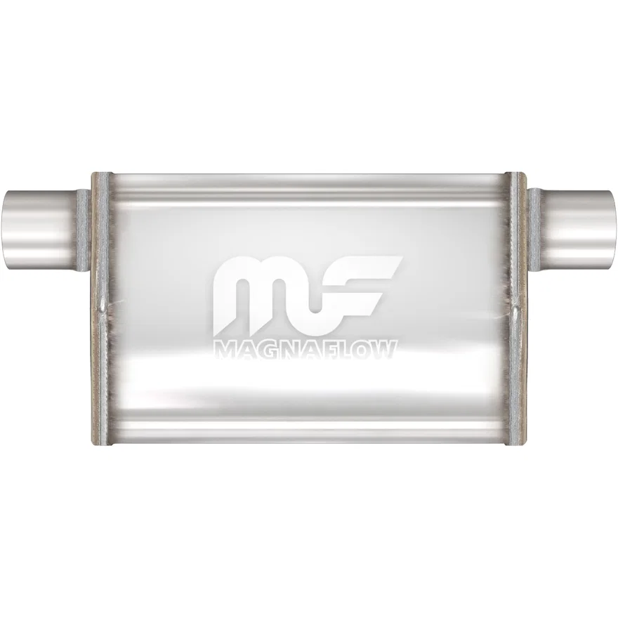 4 X 9in. Oval Straight-Through Performance Exhaust Muffler