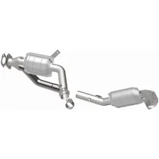Front 1996-1999 Ford Taurus 3.0L | 1996-1999 Mercury Sable 3.0L HM Grade Federal / EPA Compliant Direct-Fit Catalytic Converter image 3