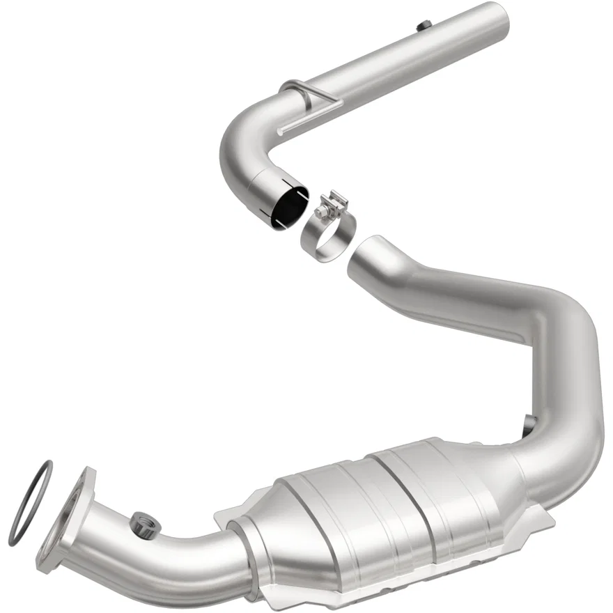 Left OEM Grade Federal / EPA Compliant Direct-Fit Catalytic Converter