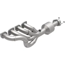 Left OEM Grade Federal / EPA Compliant Direct-Fit Manifold Catalytic Converter for BMW image 1