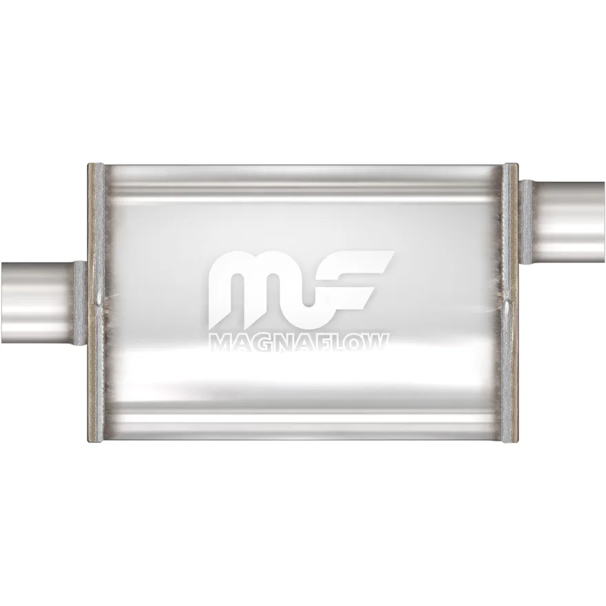 4 X 9in. Oval Straight-Through Performance Exhaust Muffler