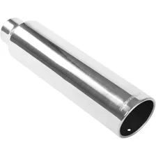 3.5in. Round Polished Exhaust Tip image 1